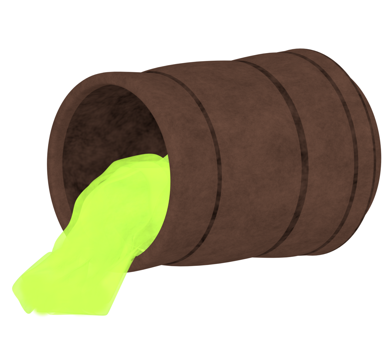 お茶をこぼすイラスト