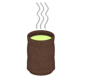 湯呑み茶碗のイラスト