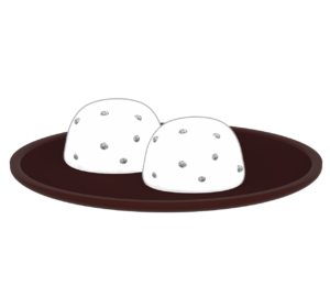 豆大福のイラスト