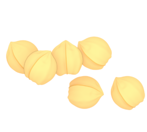 ひよこ豆のイラスト