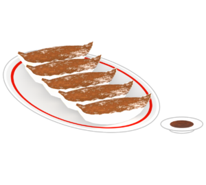 餃子のイラスト