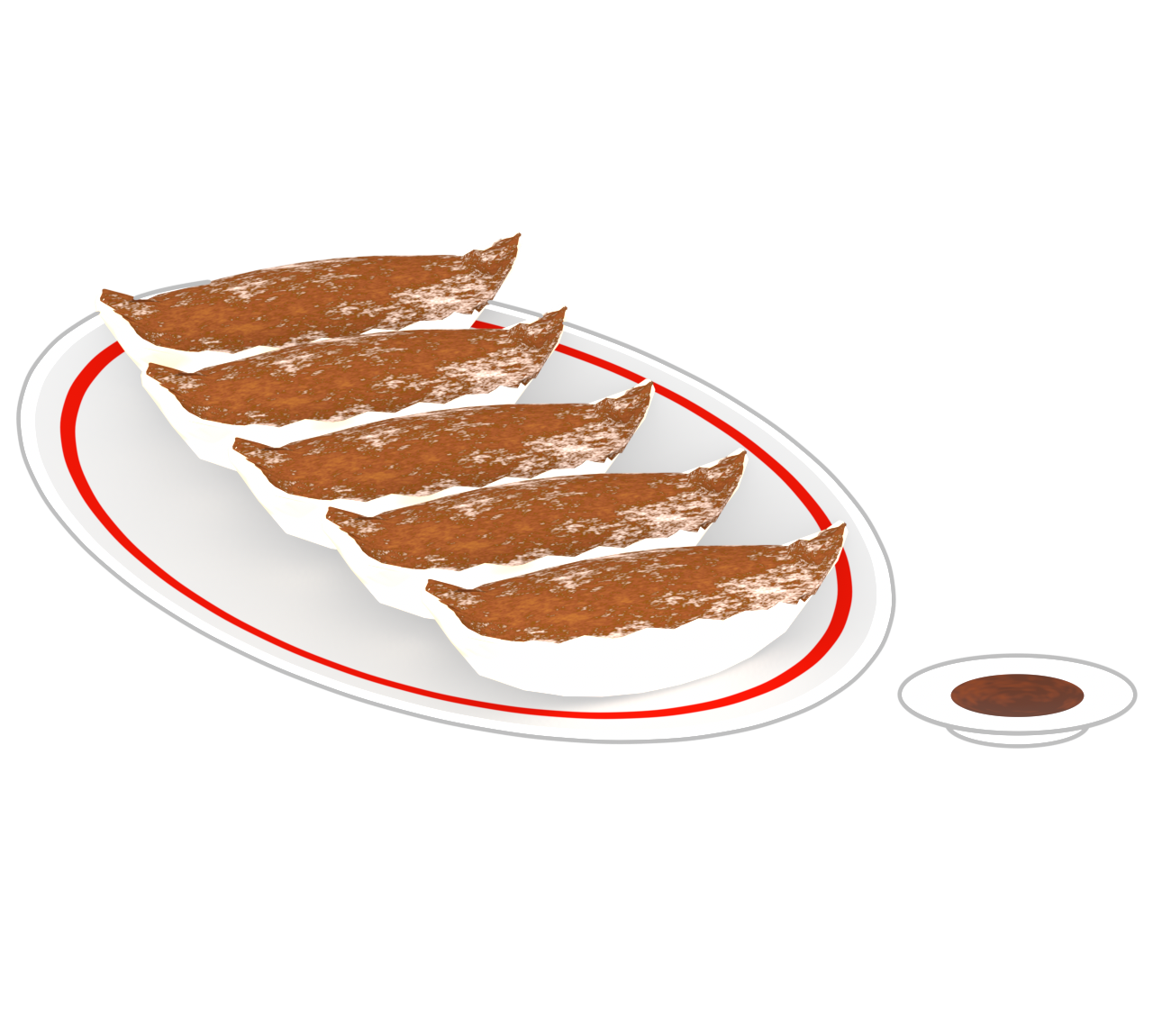 餃子のイラスト