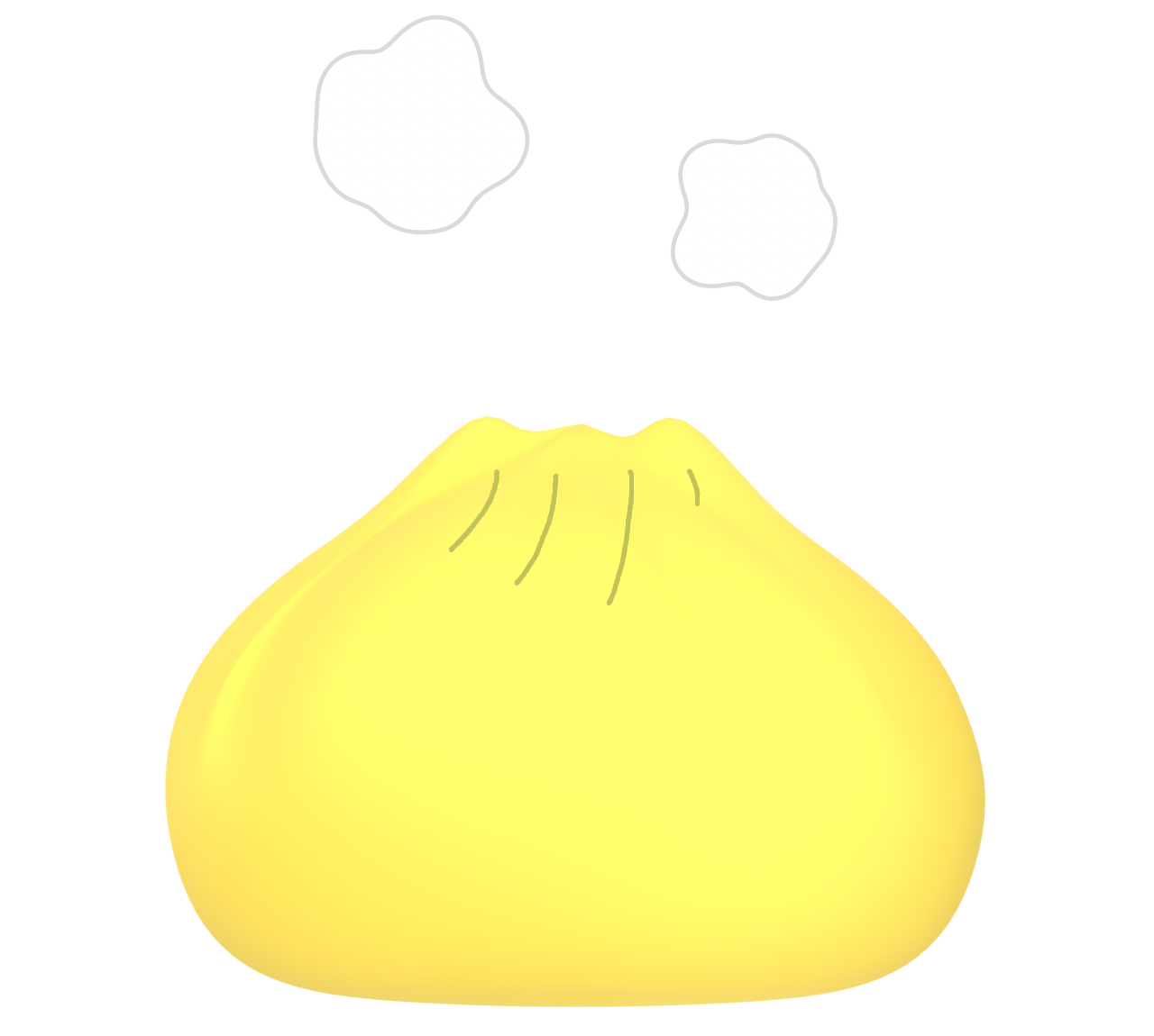 カレーまんのイラスト