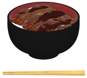 うな丼のイラスト