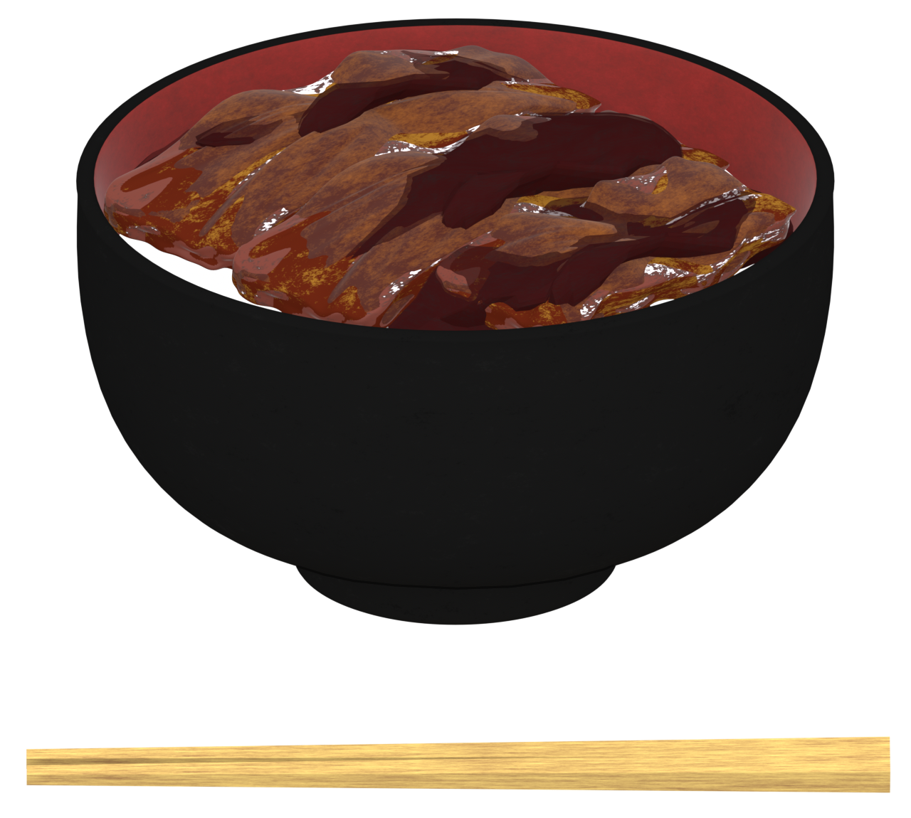 うな丼のイラスト