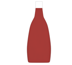 ケチャップのイラスト