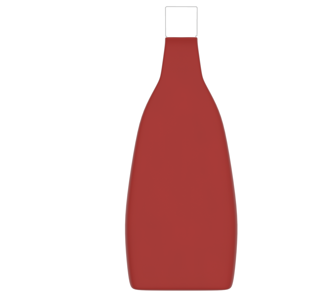 ケチャップのイラスト