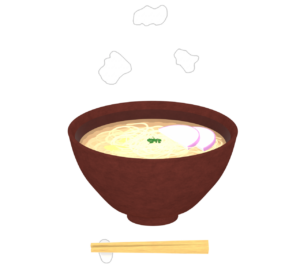 にゅうめんのイラスト