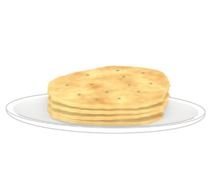 重なるパーパドのイラスト