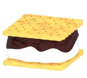 スモアのイラスト