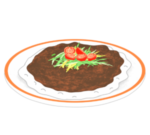 タコライスのイラスト