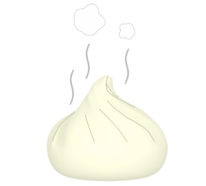 小籠包のイラスト