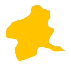 群馬県 地図のイラスト