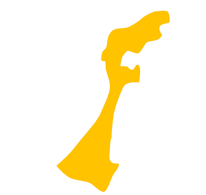 石川県 地図のイラスト