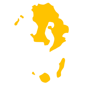 鹿児島県 地図のイラスト