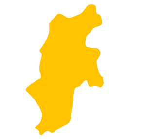長野県 地図のイラスト