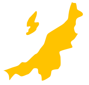 新潟県 地図のイラスト