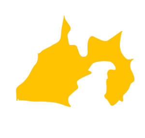 静岡県 地図のイラスト