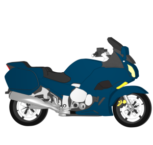 スポーツバイクのイラスト