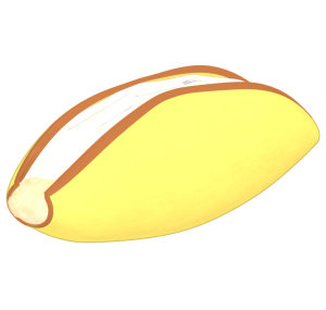 バナナオムレツケーキのイラスト