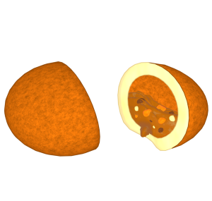 カレーパンのイラスト