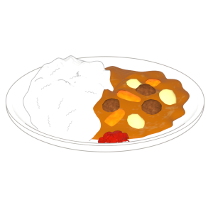 カレーのイラスト