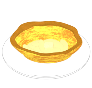 ジャーマンパンケーキのイラスト
