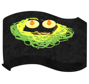 瓦そばのイラスト