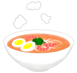 ラクサのイラスト