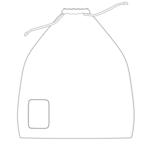 給食袋のイラスト