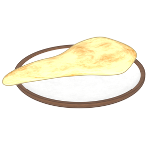 ナンのイラスト