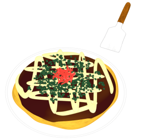 お好み焼きのイラスト