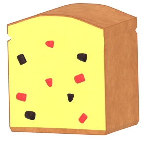 パウンドケーキのイラスト