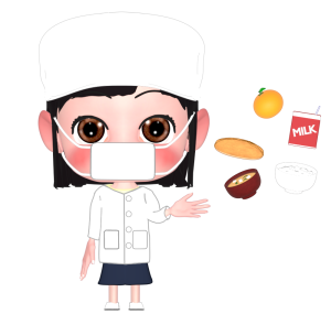 給食係のイラスト