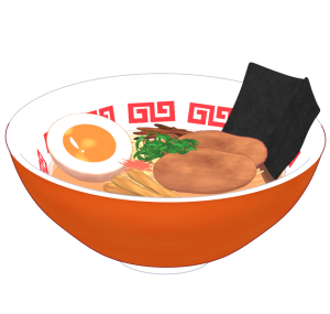 醤油ラーメンのイラスト