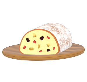 シュトーレンのイラスト