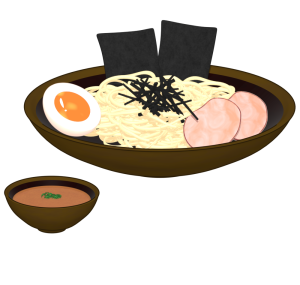つけ麺のイラスト