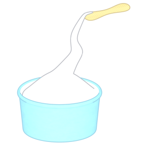 トルコアイスのイラスト