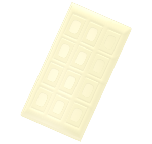 板ホワイトチョコレートのイラスト