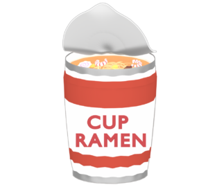 カップラーメンのイラスト