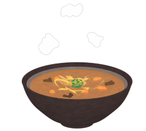 カレーうどんのイラスト