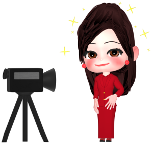 かわいい女優のイラスト