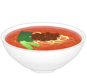 担々麺のイラスト