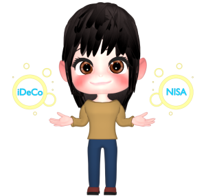 iDeCoとNISAのイラスト