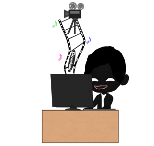 違法ダウンロードのイラスト