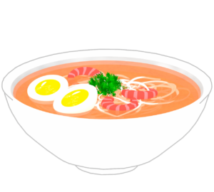ラクサのイラスト