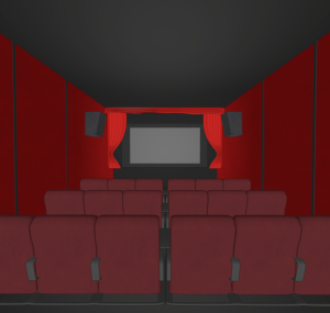 映画館のイラスト