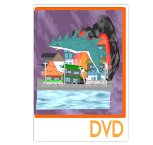 映画 DVDのイラスト