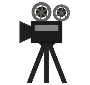 映写機のイラスト