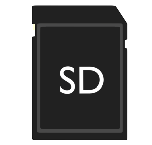 SDカードのイラスト